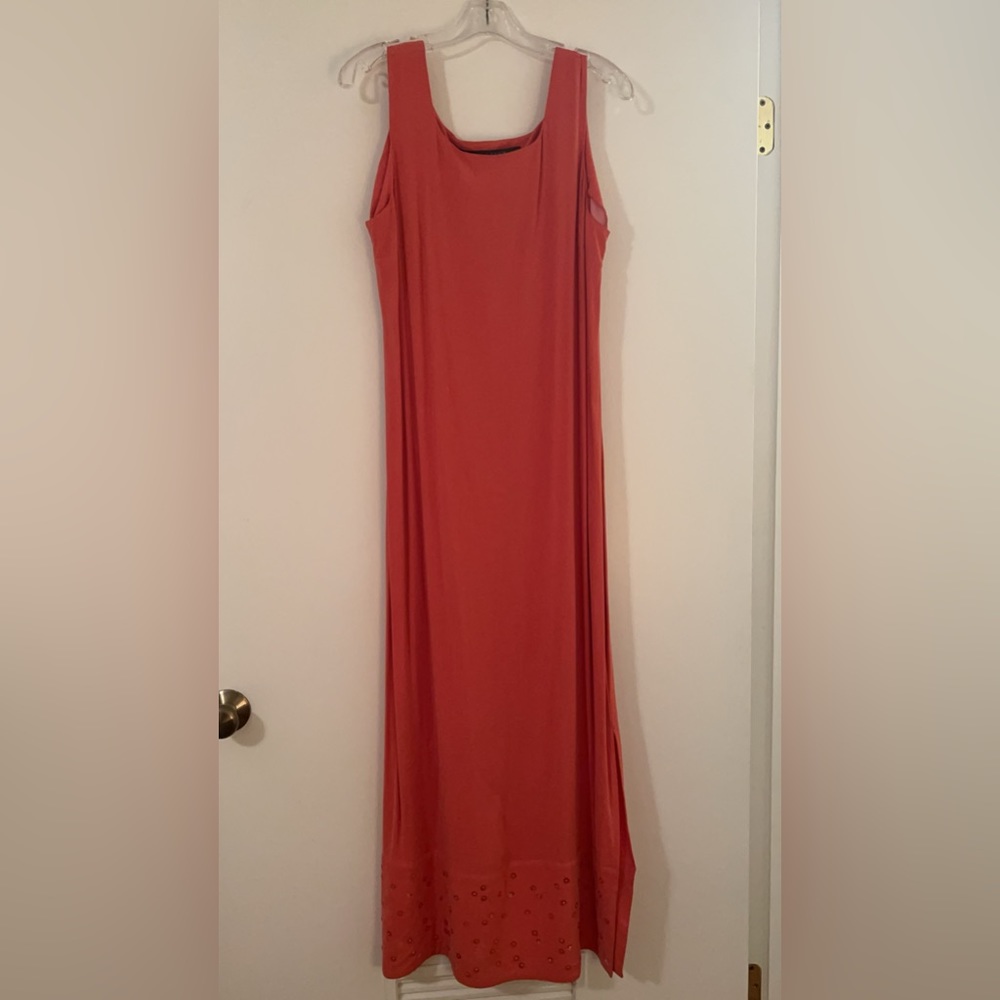 DDR red maxi long dress